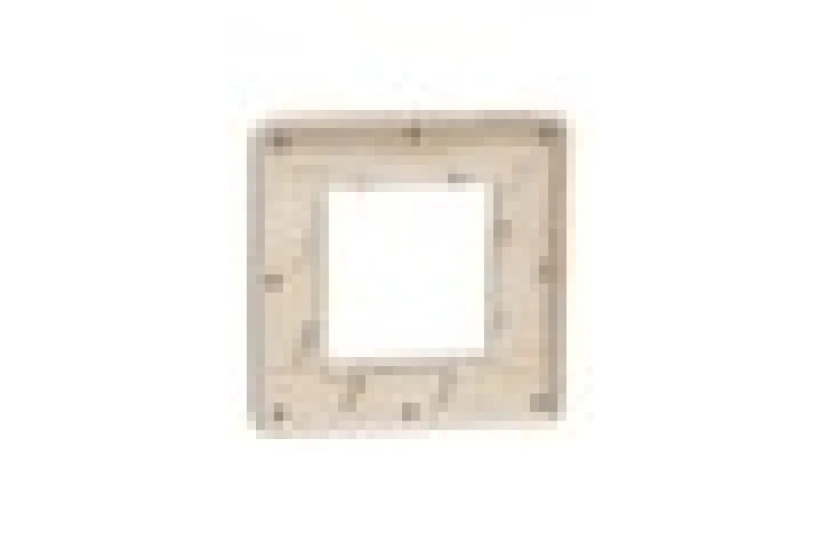 Рамка Unica Studio Metal, 1 постовая, 1 x 2 модуля, бронза или беж (NU280251M)