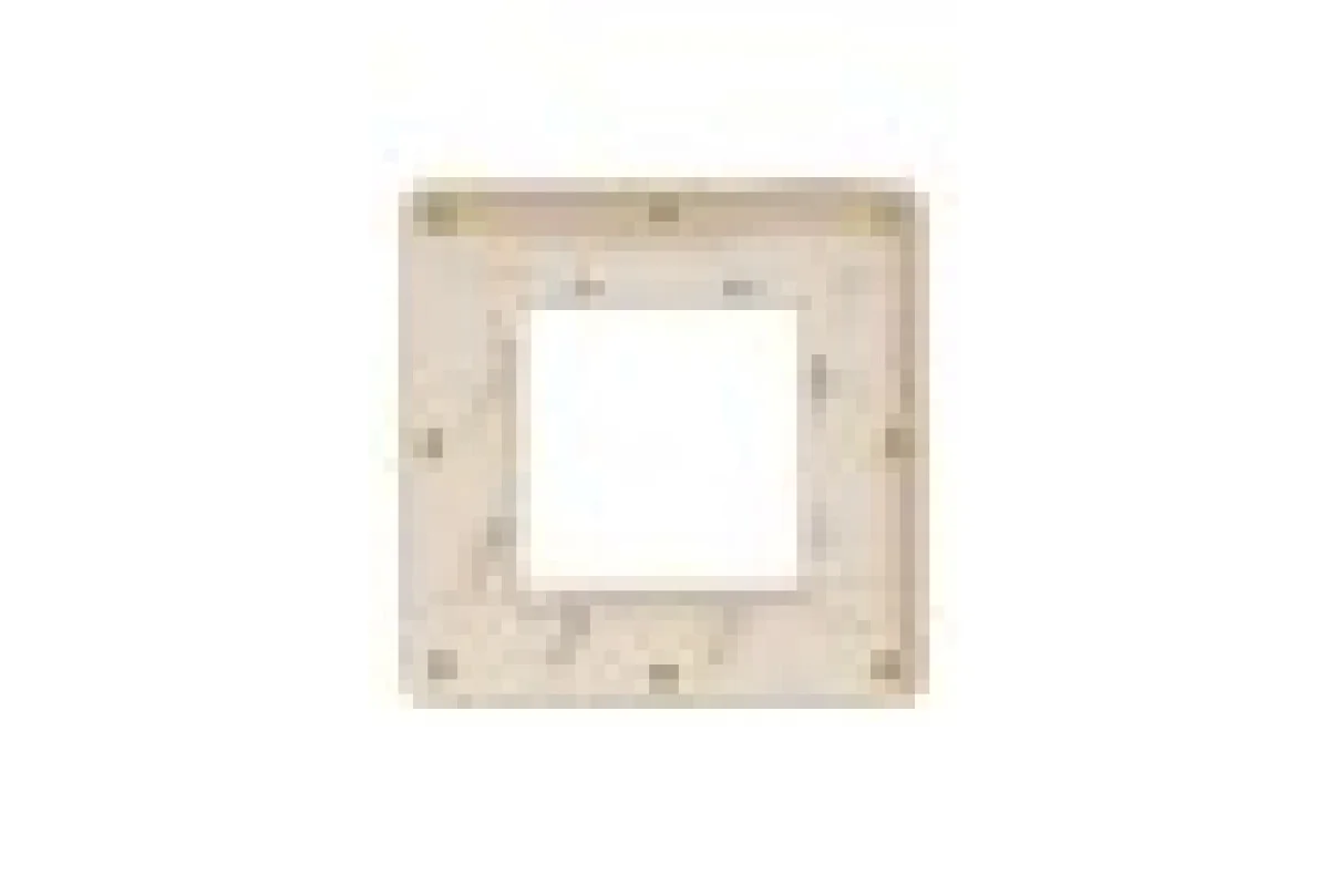 Рамка Unica Studio Metal, 1 постовая, 1 x 2 модуля, золото или беж (NU280260M)