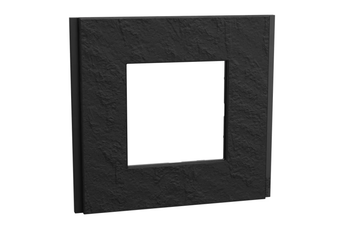 Рамка 1-постовая Unica Deco Material, камень (NU600277)