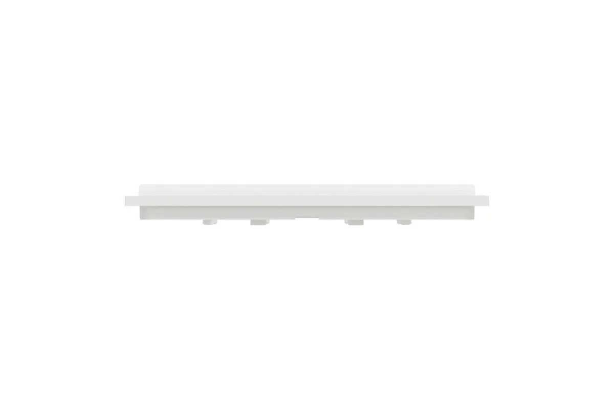 Рамка 1-постова Unica Deco Material, матовий білий (NU600279)