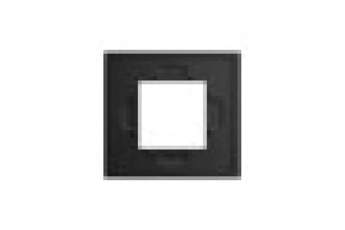 Рамка 1-постовая Unica Deco Material, терракотовая (NU600271)