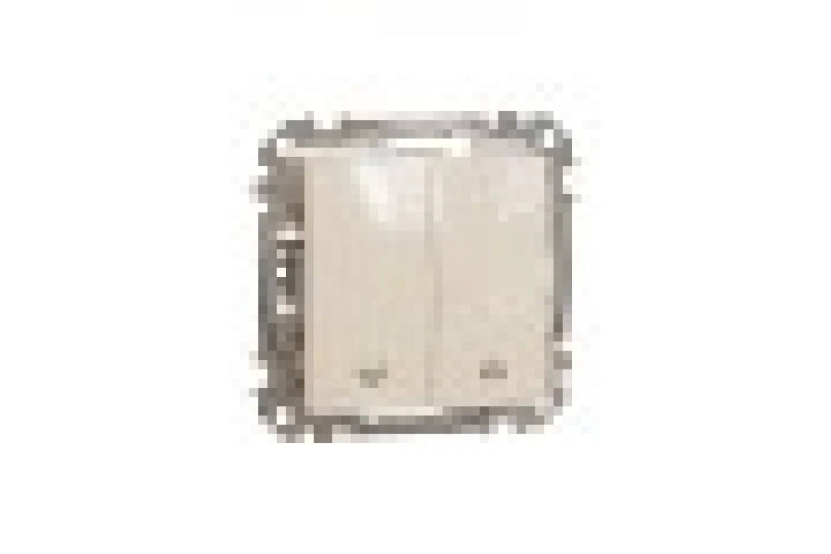 Вимикач для жалюзі Бежевий Sedna Design (SDD112104)