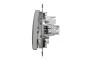 Двухклавишный выключатель Алюминий Sedna Design (SDD113105)