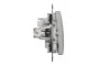 Двухклавишный выключатель Алюминий Sedna Design (SDD113105)