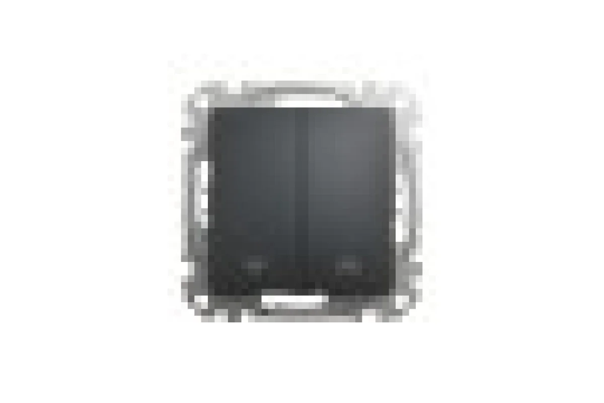 Выключатель для жалюзи Черный Sedna Design (SDD114104)