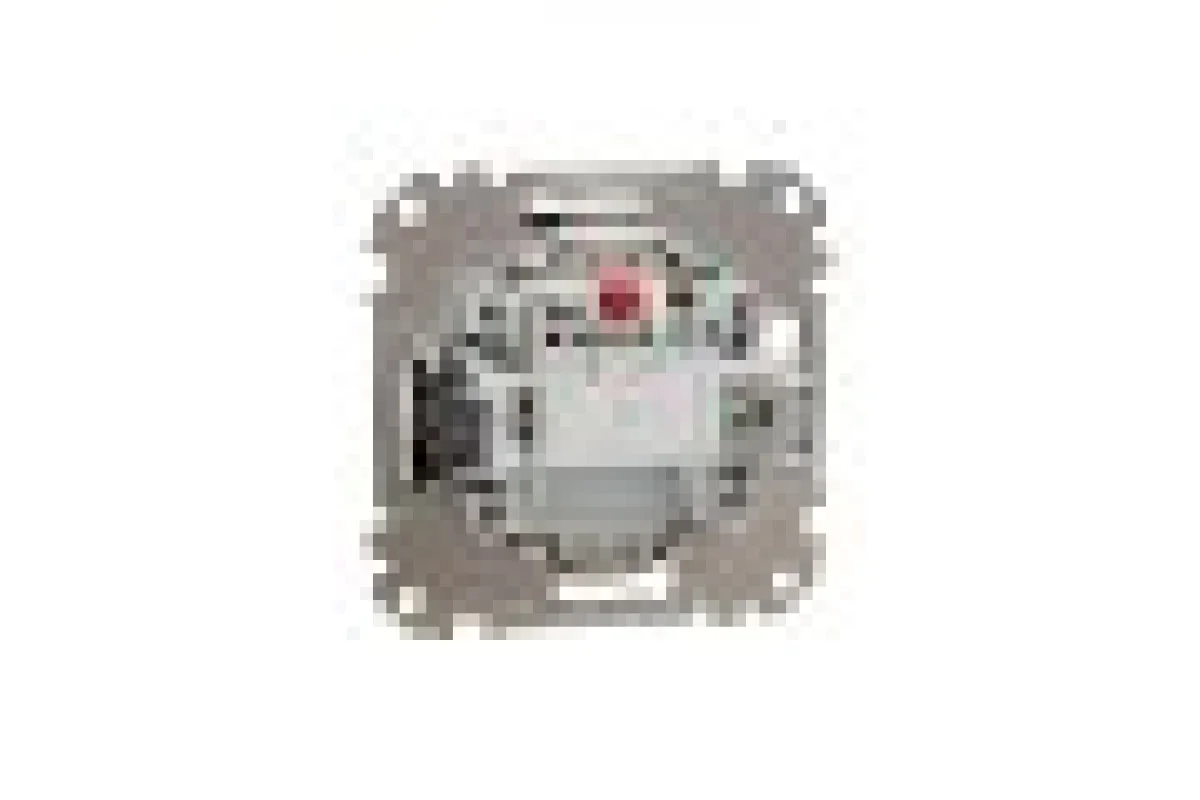 Одноклавишный выключатель с синей LED подсветкой 10 АХ Венге Sedna Elements (SDD181101L)