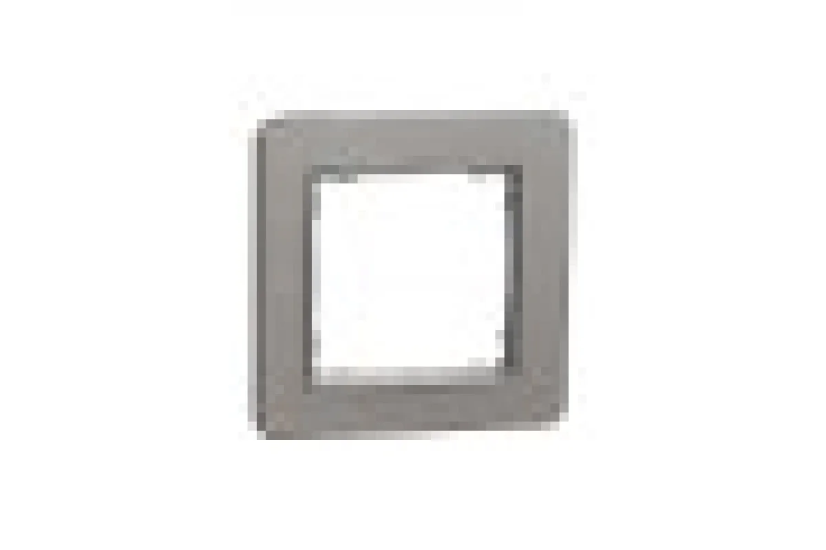 Рамка 1-постовая Матовый алюминий Sedna Elements (SDD370801)