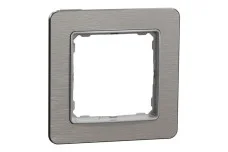 Рамка 1-постова  Матовий алюміній Sedna Elements (SDD370801)