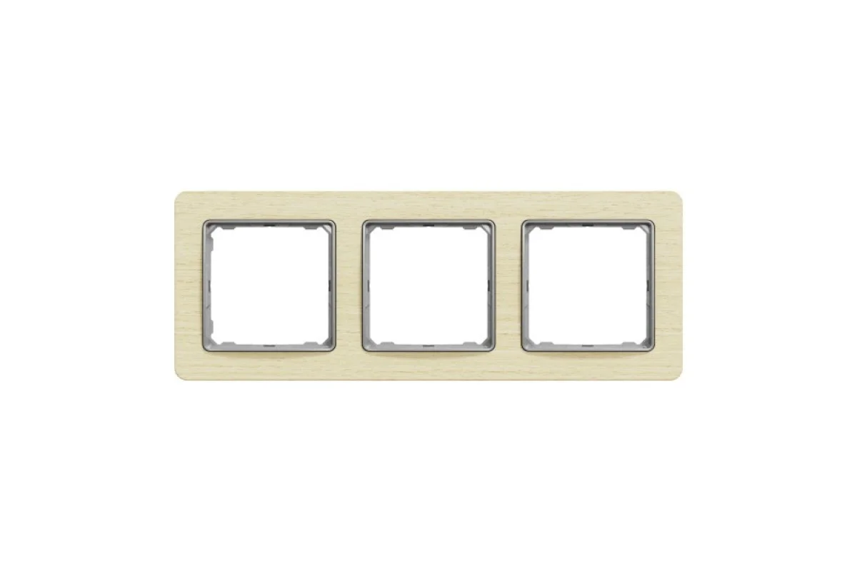 Рамка 3-постова Береза Sedna Elements (SDD380803)