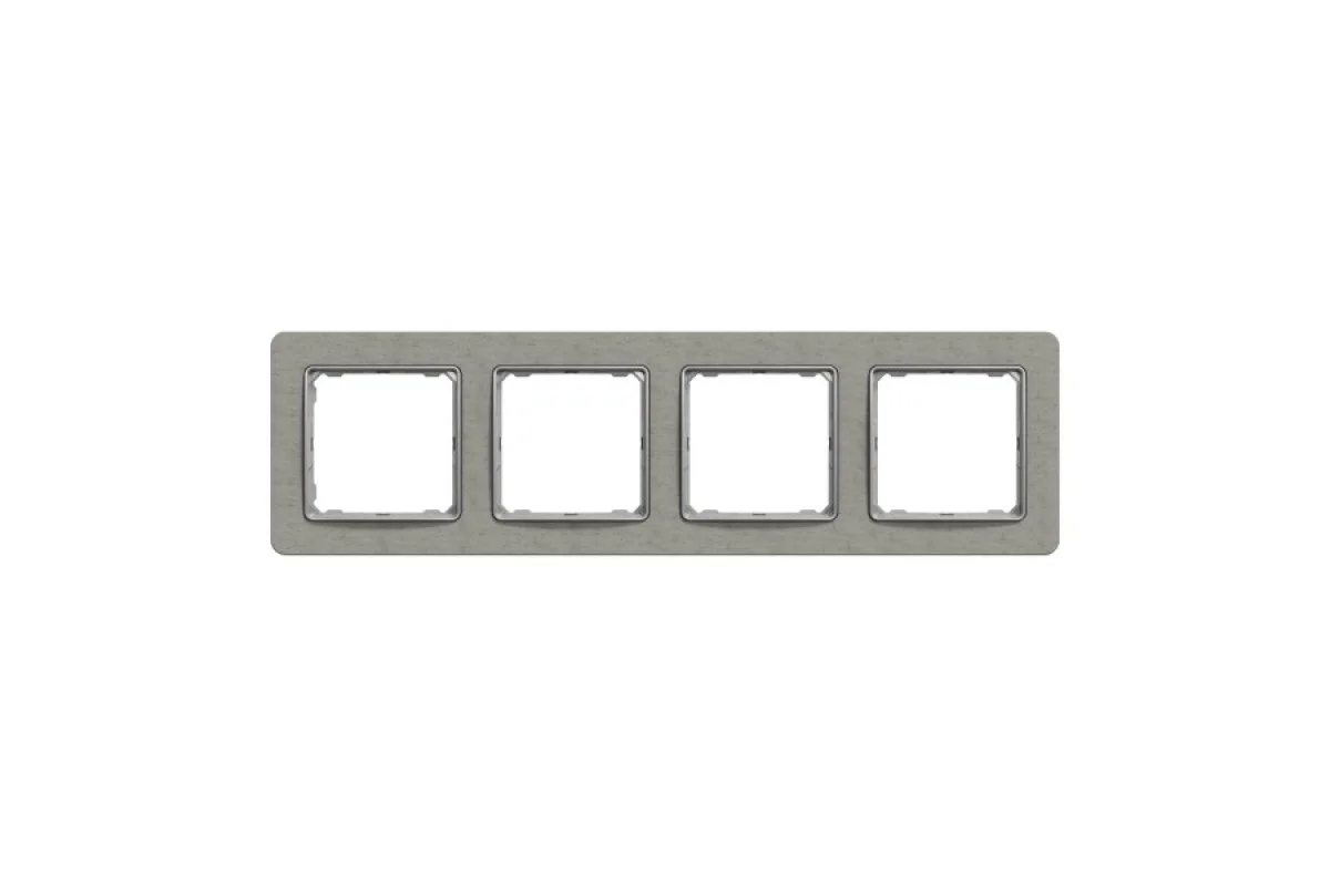Рамка 4-постова Бетон Sedna Elements (SDD390804)