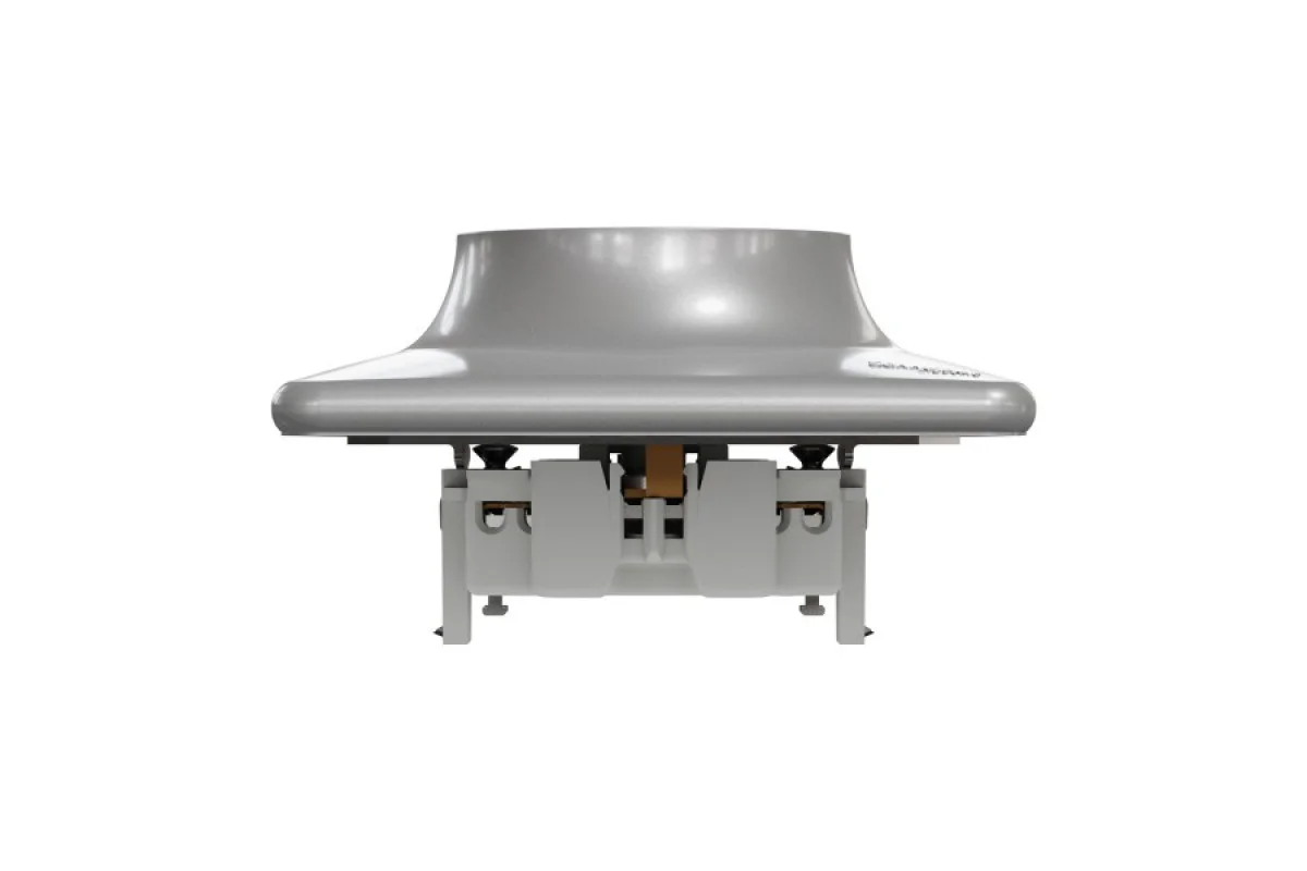 Двойная розетка с заземлением и шторками Алюминий Sedna Design (SDD313221)