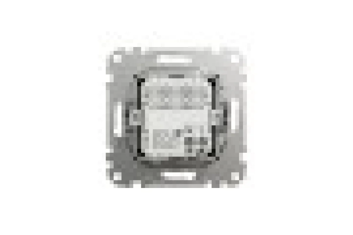 USB розетка тип A+A 2,1A Алюминий Sedna Design (SDD113401)