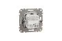 USB розетка тип A+A 2,1A Алюминий Sedna Design (SDD113401)