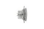 USB розетка ип A+C 2,4A Алюміній Sedna Design (SDD113402)