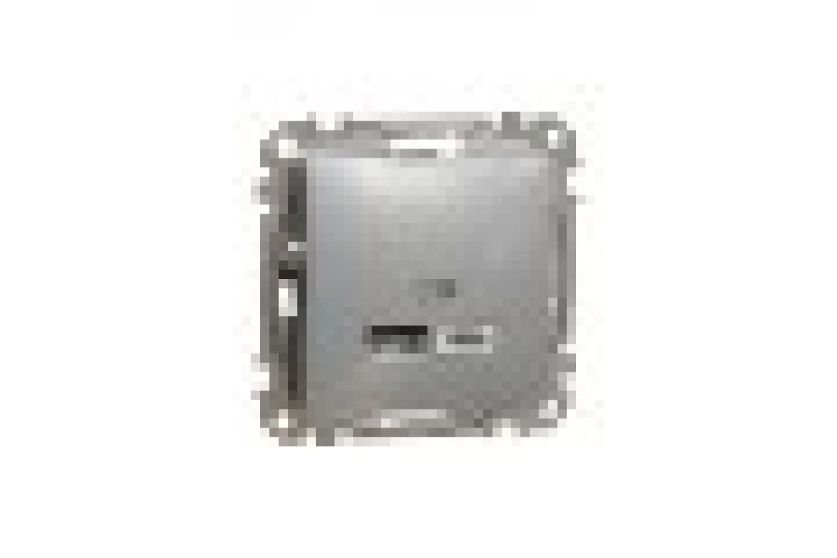 USB розетка ип A+C 2,4A Алюміній Sedna Design (SDD113402)