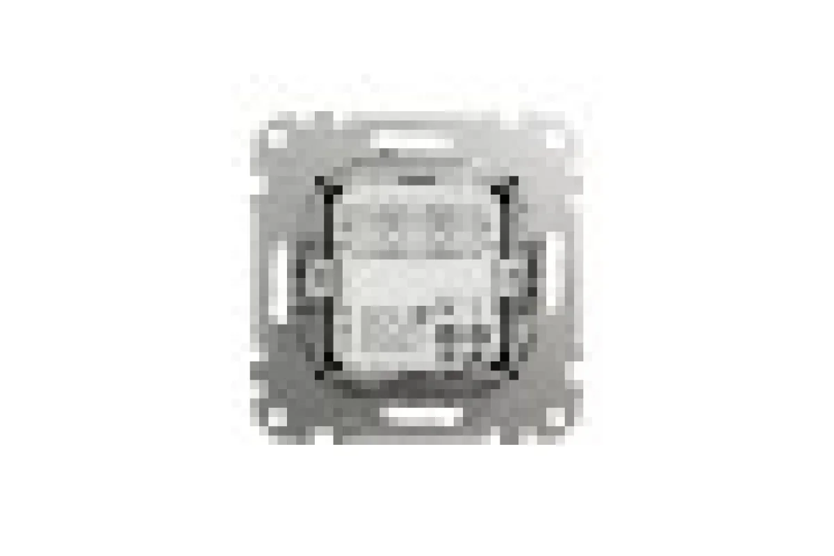USB розетка тип A+A 2,1A Чорний Sedna Design (SDD114401)