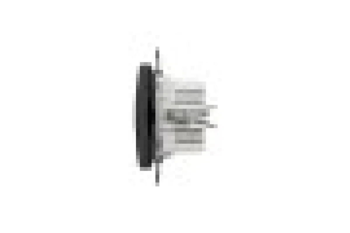 USB розетка тип A+A 2,1A Чорний Sedna Design (SDD114401)