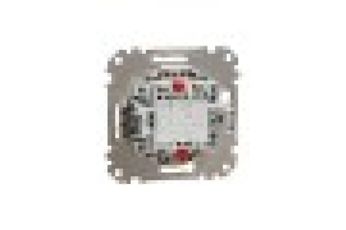 Кнопочный двухклавишный выключатель 10A, бежевый, Sedna Design & Elements (SDD112118)