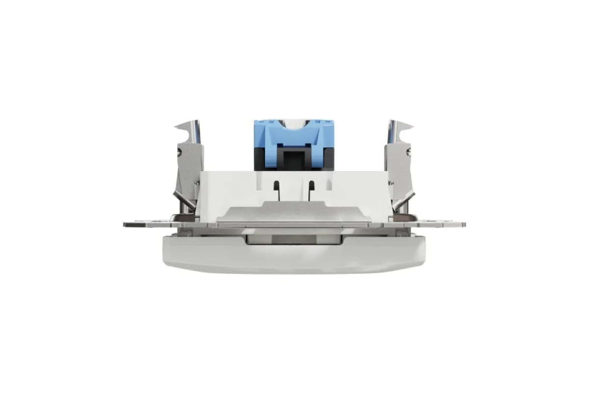 Компьютерная розетка, RJ45 CAT6 UTP, Белая, Sedna Design (SDD111461)