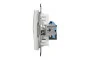 Компьютерная розетка, RJ45 CAT6 UTP, Белая, Sedna Design (SDD111461)