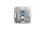 Компьютерная розетка, RJ45 CAT6 UTP, Белая, Sedna Design (SDD111461)
