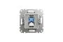 Комп'ютерна розетка, RJ45 CAT6 UTP, Алюміній, Sedna Design (SDD113461)
