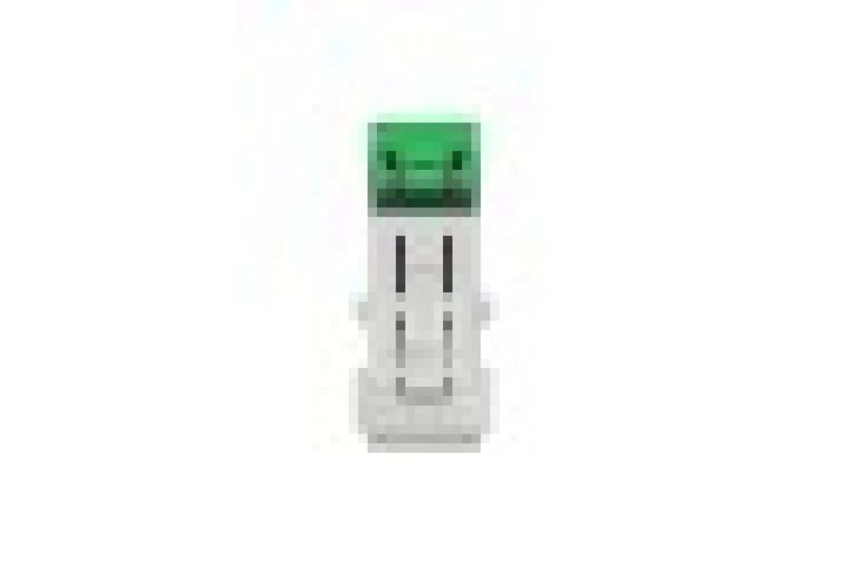 Розетка компьютерная RJ45, одинарная, категория 5 UTP, модуль 1, белый (NU341018)