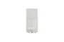 Розетка компьютерная RJ45, одинарная, категория 5 UTP, модуль 1, белый (NU341018)