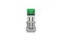 Розетка компьютерная RJ45, одинарная категория 5 UTP, модуль 1, алюминий (NU341030)