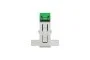 Розетка компьютерная RJ45, одинарная категория 5 UTP, 2 модуля белый (NU341118)