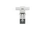 Розетка компьютерная RJ45, одинарная категория 5 UTP, 2 модуля белый (NU341118)