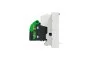 Розетка компьютерная RJ45, одинарная категория 5, STP, 2 модуля белый (NU341318)