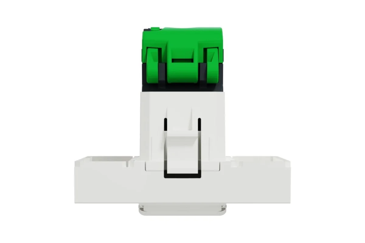Розетка компьютерная RJ45, одинарная категория 5, STP, 2 модуля белый (NU341318)