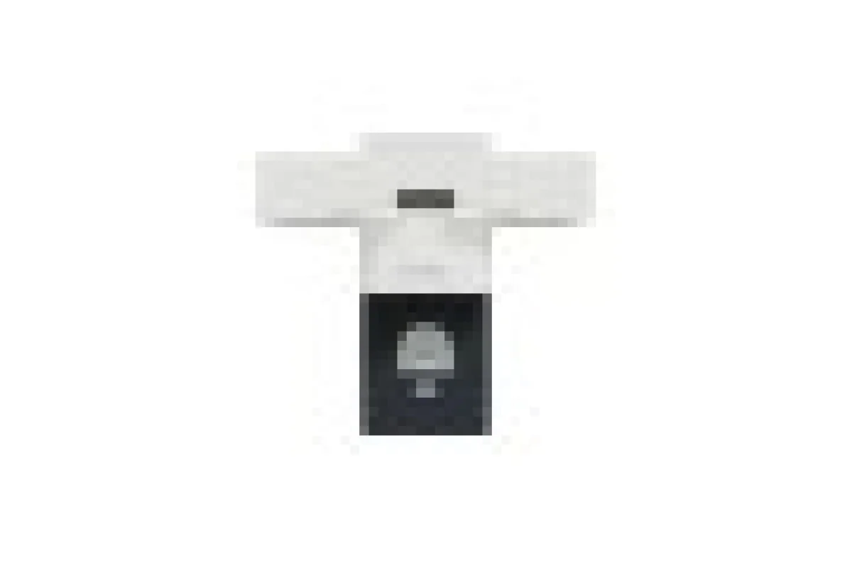 Розетка компьютерная RJ45, одинарная категория 5, STP, 2 модуля белый (NU341318)