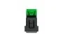 Розетка компьютерная RJ45, одинарная категория 6 UTP, 1 модуль антрацит (NU341454)