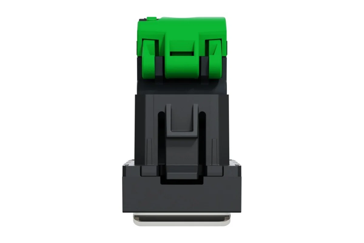 Розетка компьютерная RJ45, одинарная категория 6 UTP, 1 модуль антрацит (NU341454)