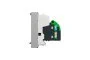 Розетка компьютерная RJ45, одинарная категория 6 UTP, 2 модуля алюминий (NU341530)