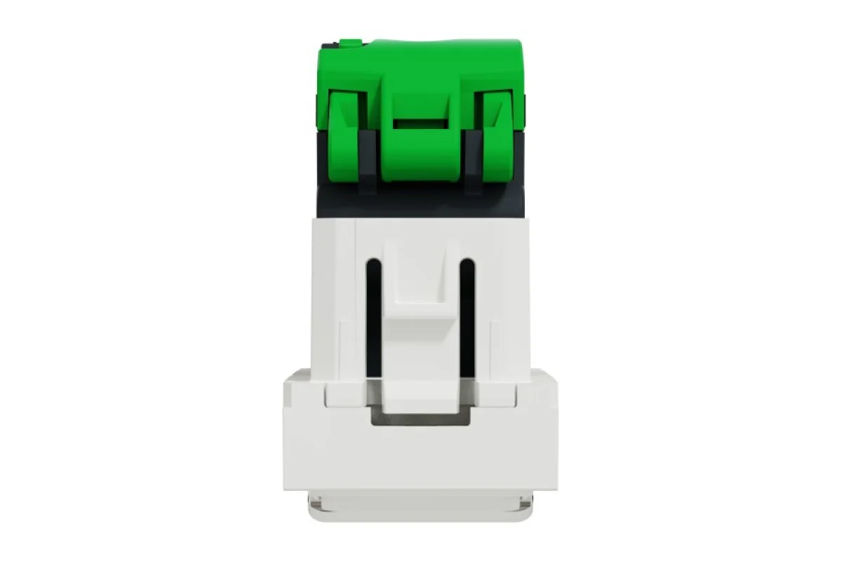 Розетка компьютерная RJ45, одинарная категория 6 STP, модуль 1 белый (NU341618)