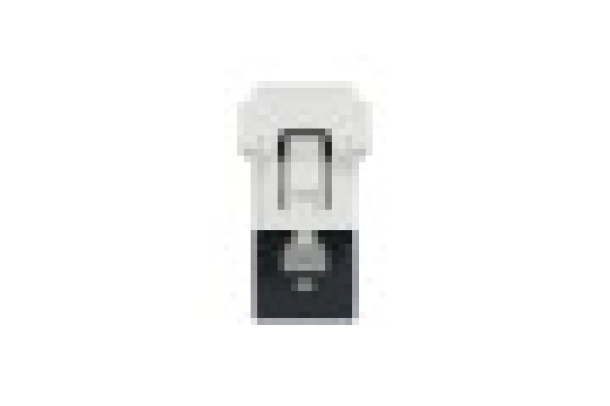 Розетка компьютерная RJ45, одинарная категория 6 STP, модуль 1 белый (NU341618)
