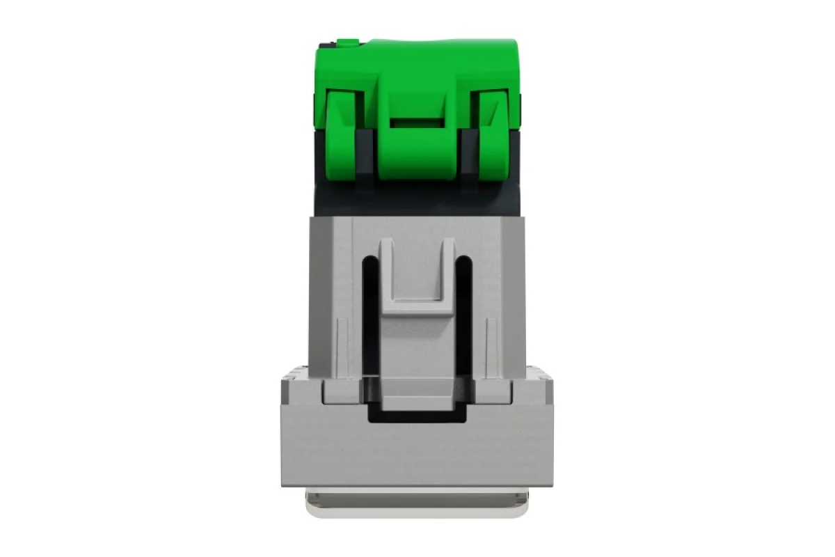 Розетка компьютерная RJ45, одинарная категория 6 STP, 1 алюминий модуль (NU341630)