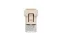 Розетка комп'ютерна RJ45, категорія 6 STP, 1 модуль, бежева Unica New Studio (NU341644)