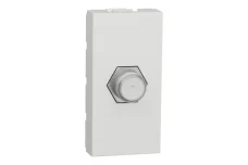 Розетка Coaxial F-type, 1 модуль біла (NU346818)