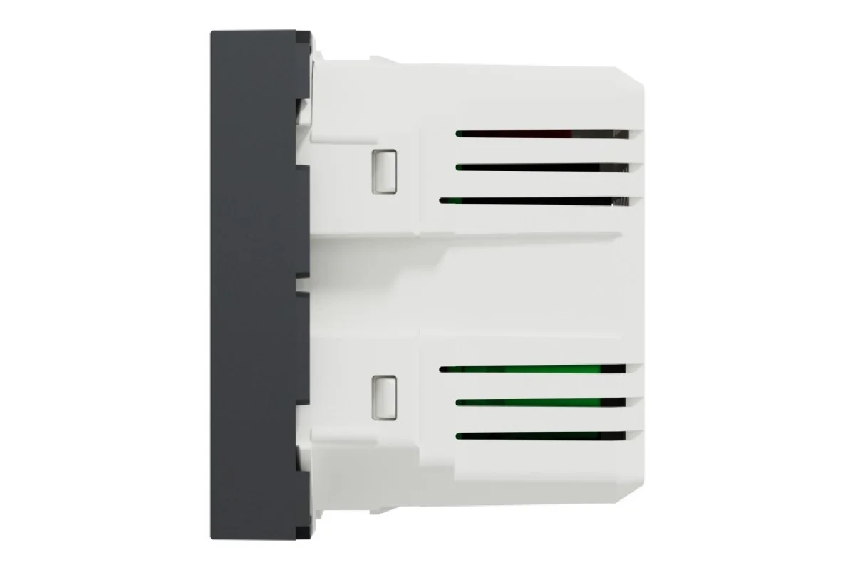 Двойная USB розетка A+C антрацит (NU301854)