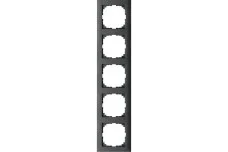 M-Pure Рамка, 5-постова Антрацит (MTN4050-3614)