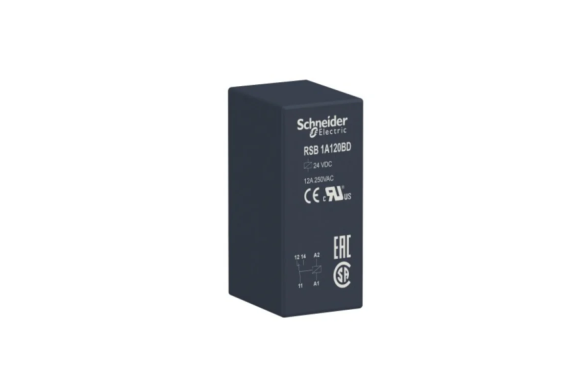 Реле 1 CO 24В постійний струм (RSB1A120BD)