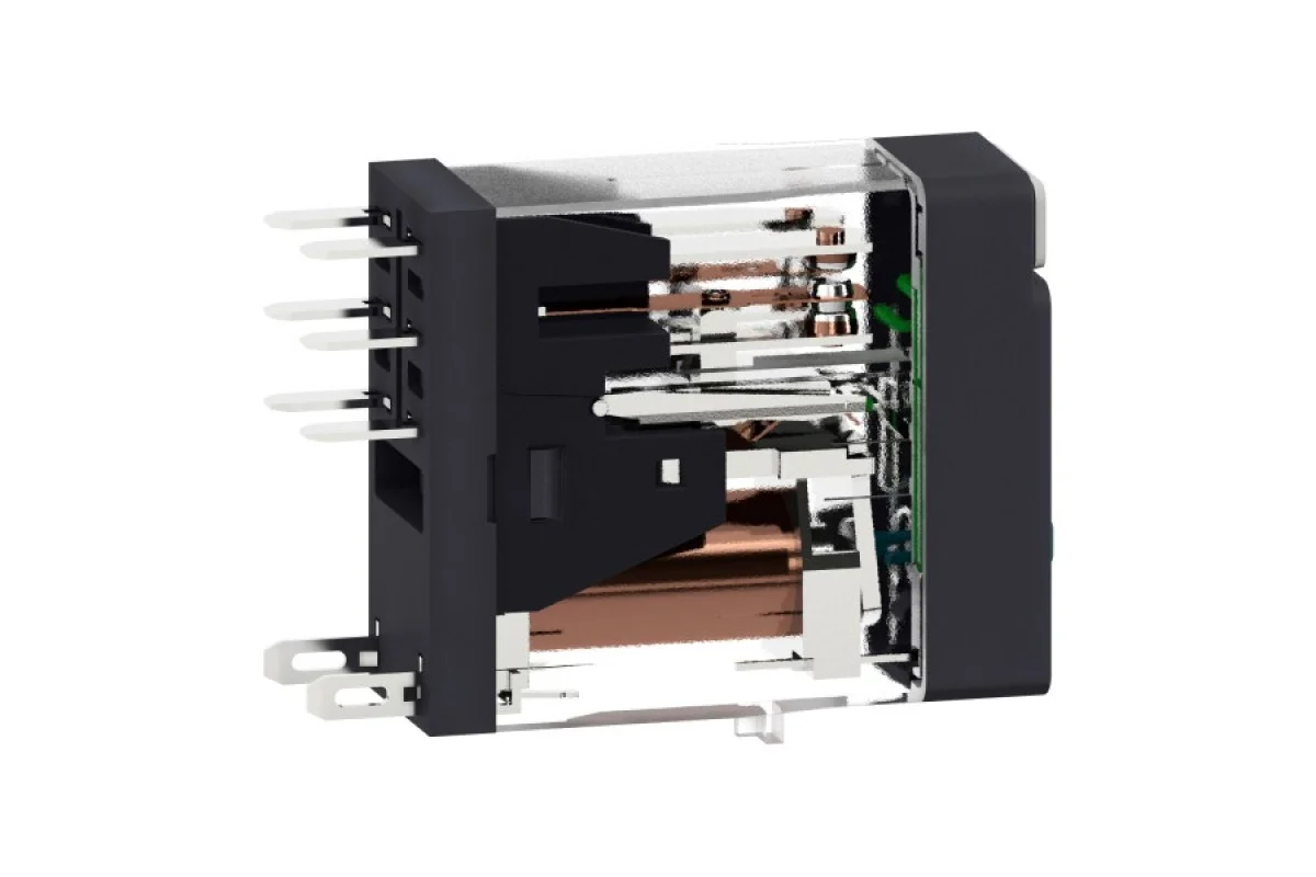Реле управления - Zelio RXG - 2 C/O стандарт - 110 V DC - 5 A - с LED (RXG22FD)
