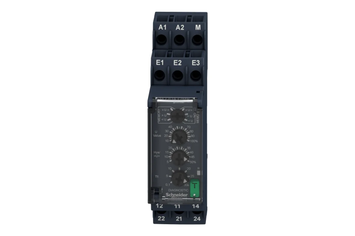 Реле контролю напруги 1-100В, 24/240В (RM22UA32MR)