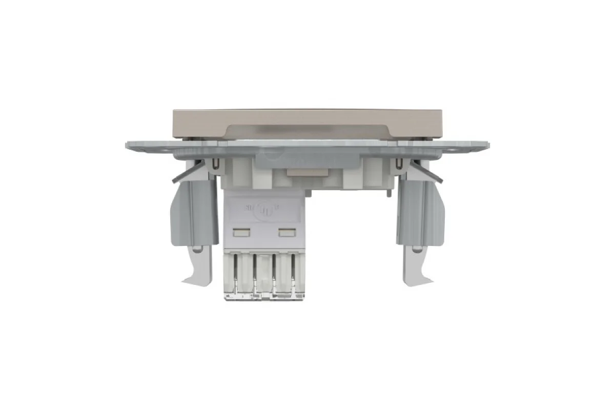 Розетка компьютерная RJ45 UTP категория 5Е Asfora Бронза (EPH4300169)