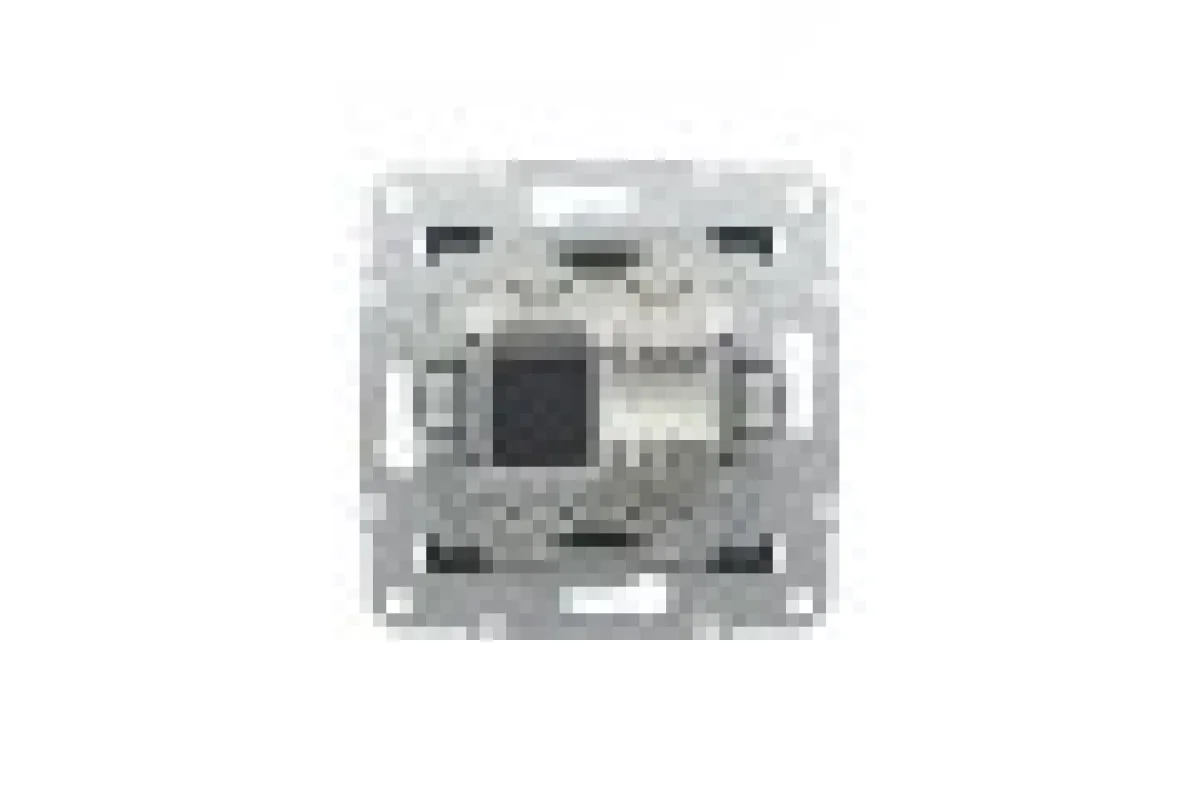 Розетка комп'ютерна RJ45 UTP категорія 5Е Asfora Антрацит (EPH4300171)