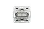 Розетка компьютерная RJ45 UTP категория 5Е двойная Asfora Антрацит (EPH4400171)